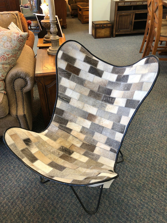 Butterfly Cowhide Chair