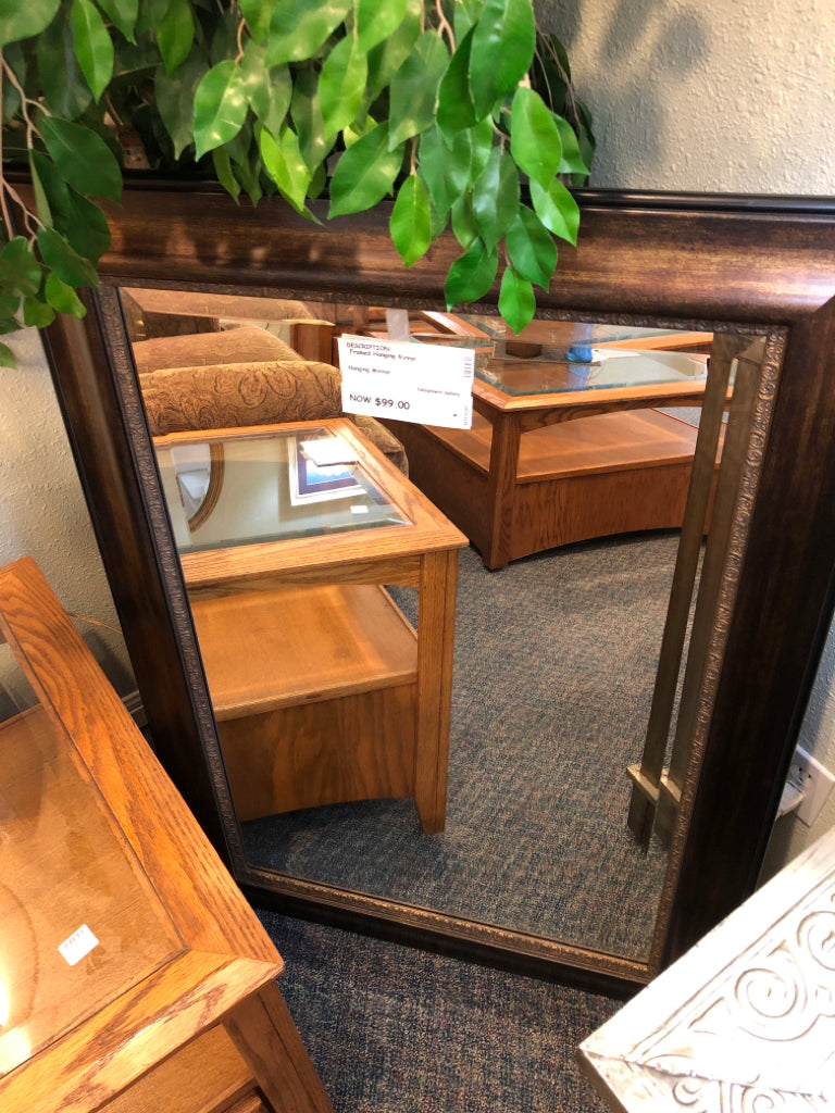 Framed Hanging Mirror