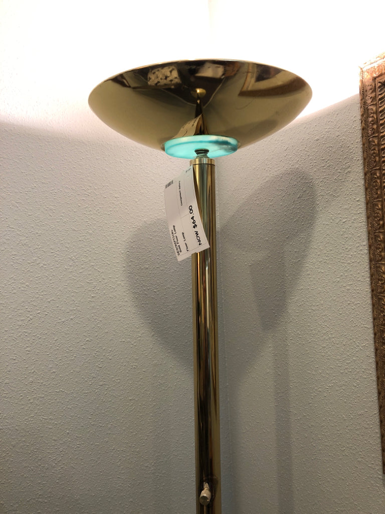 Gold Floor Lamp