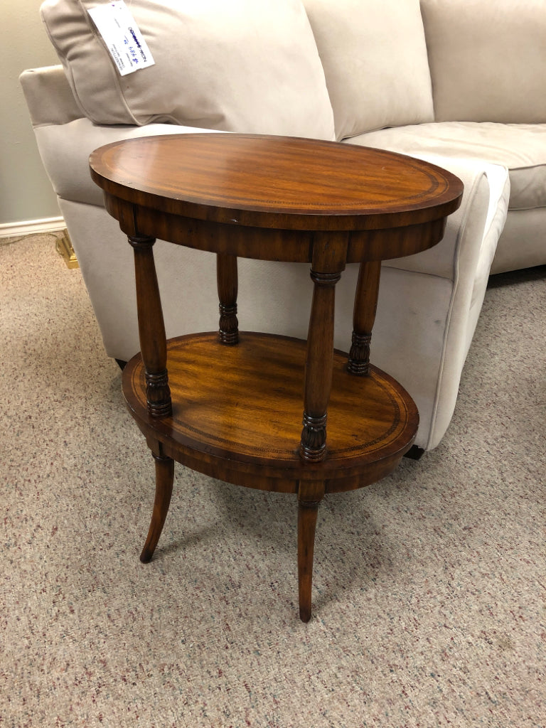 2 Shelf End Table