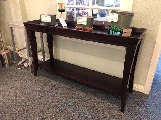 Dark Wood Sofa Table