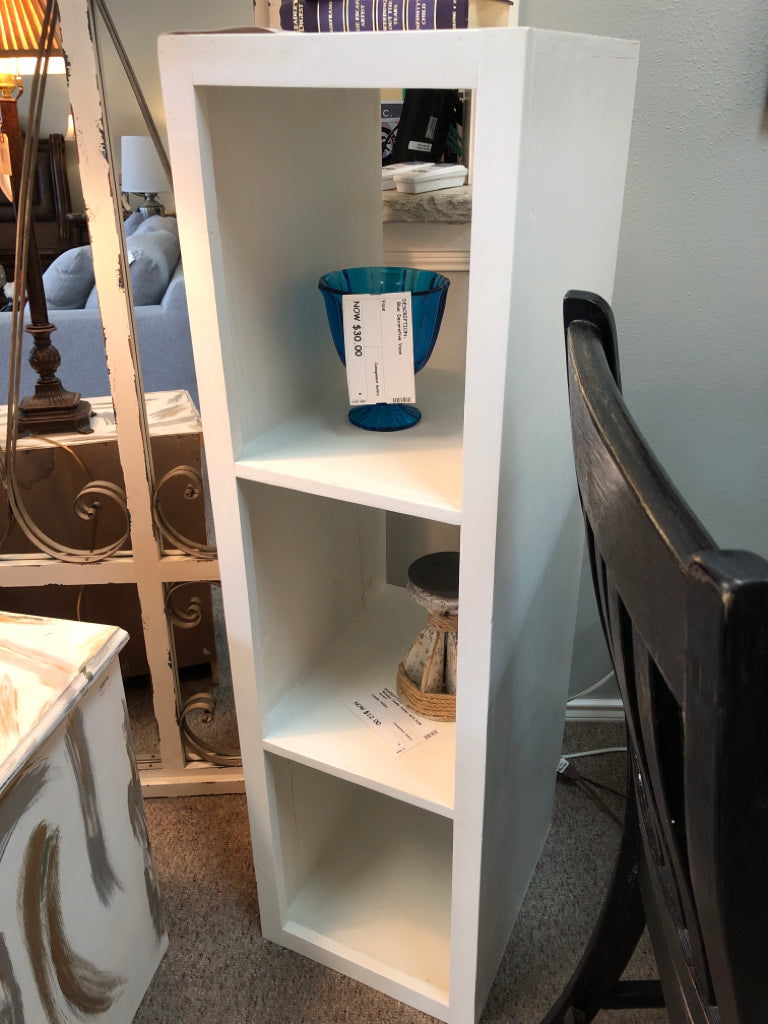 White Stand w/ 4 shelves