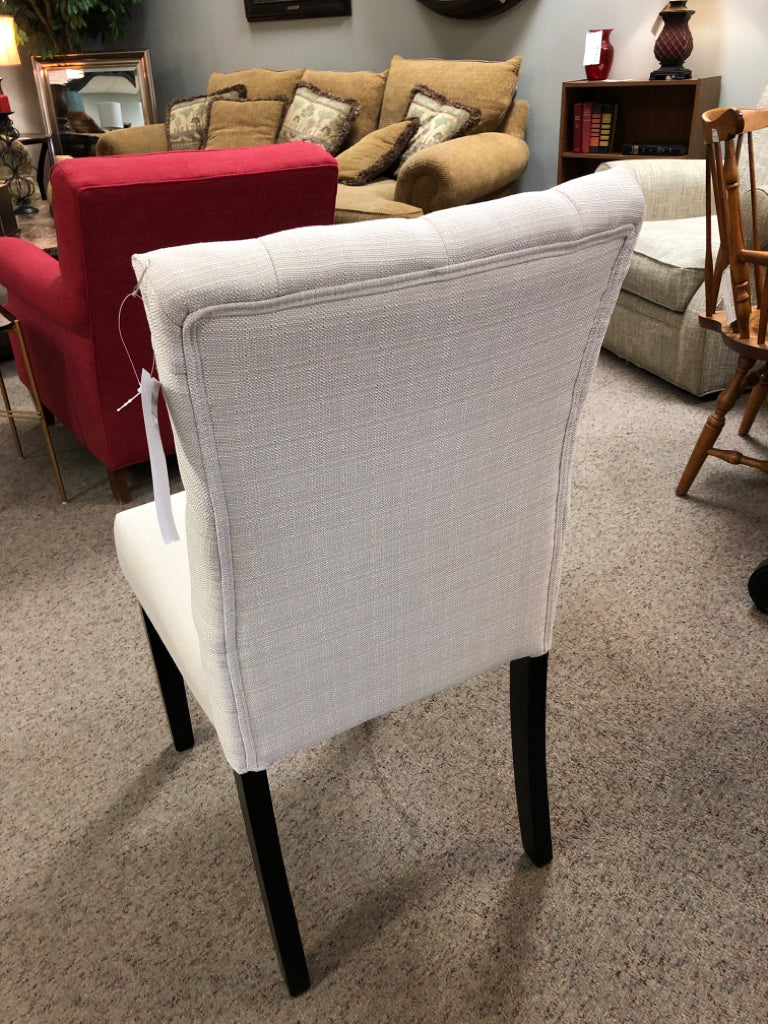 Straight Back Cloth Chair