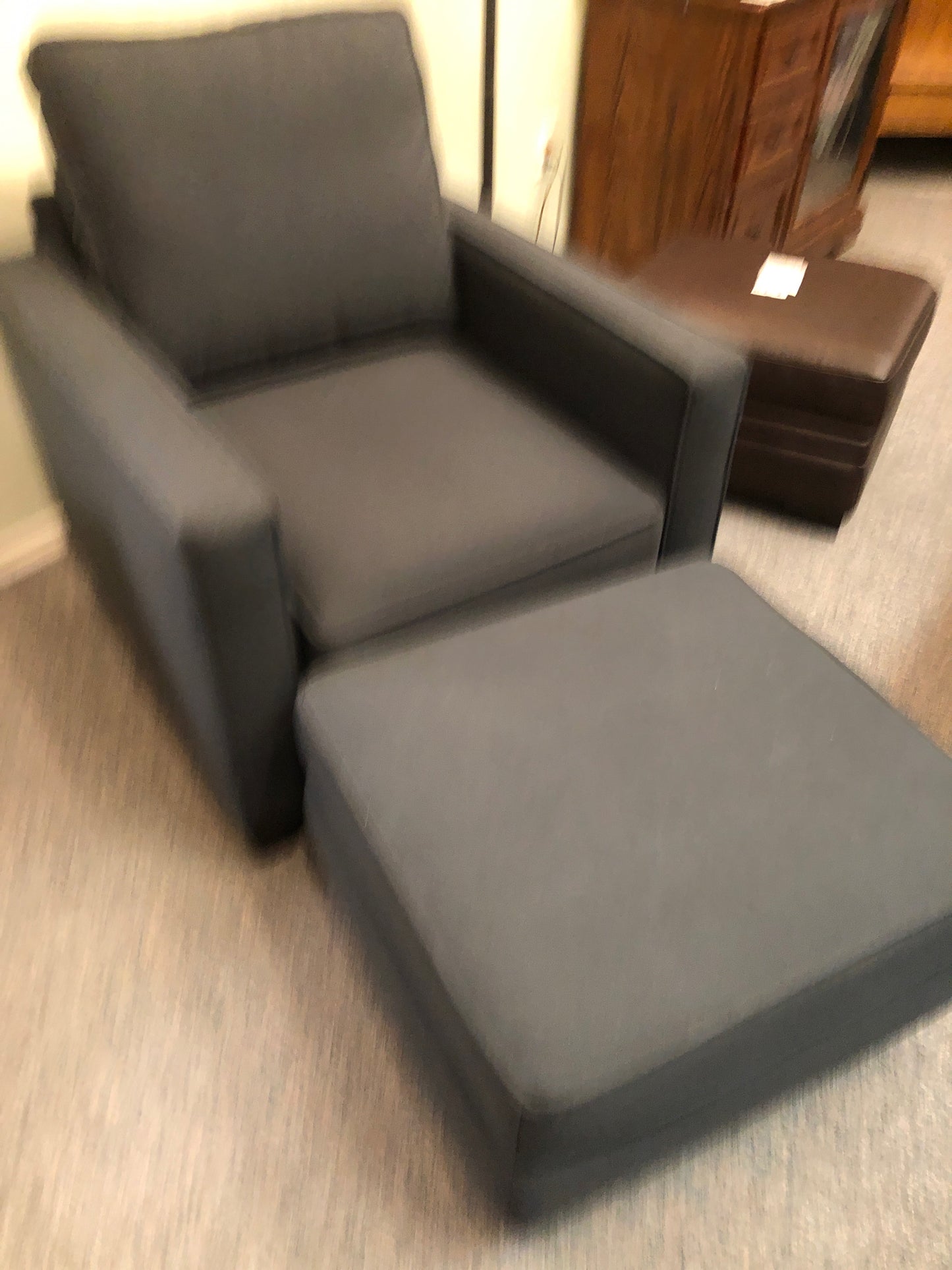 Chair & Ottoman