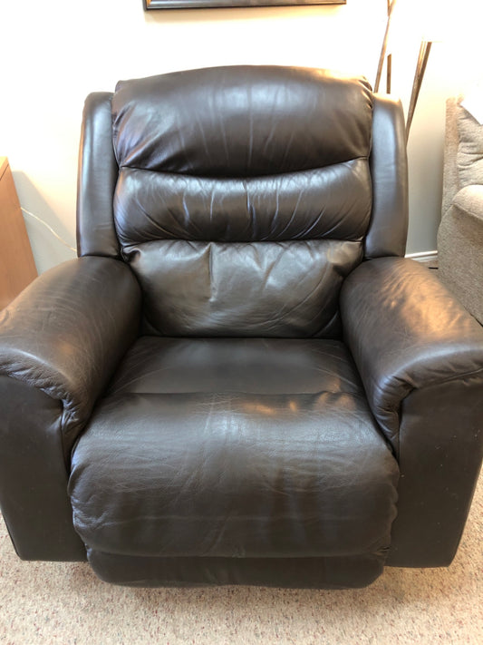 Leather Rocker/Recliner