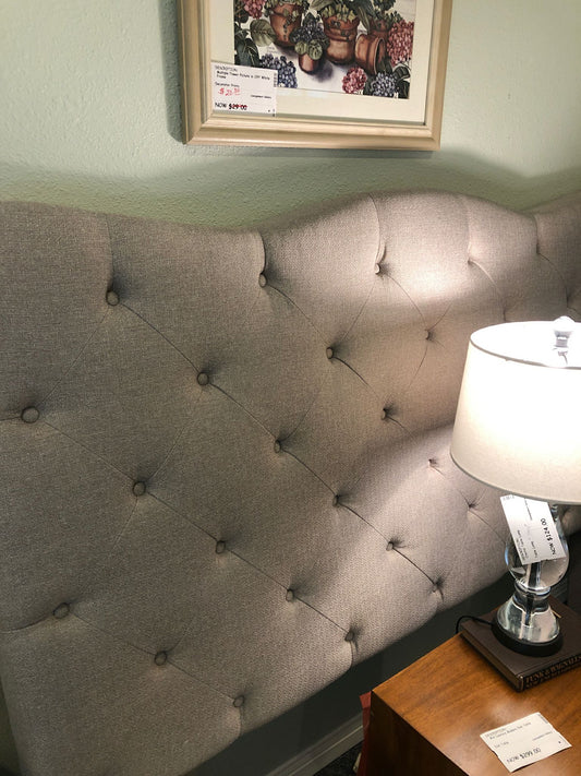 Queen Cloth Headboard