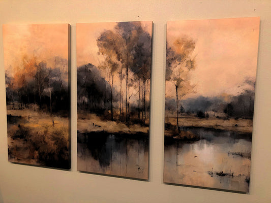 3 Piece Canvas Art (Originally $345.00)