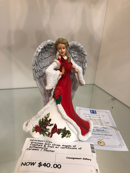 Gracious Gift (from Angels of Comfort & Joy) w/ certificate of authenticity
