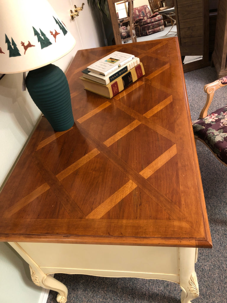 Ethan Allen White Desk