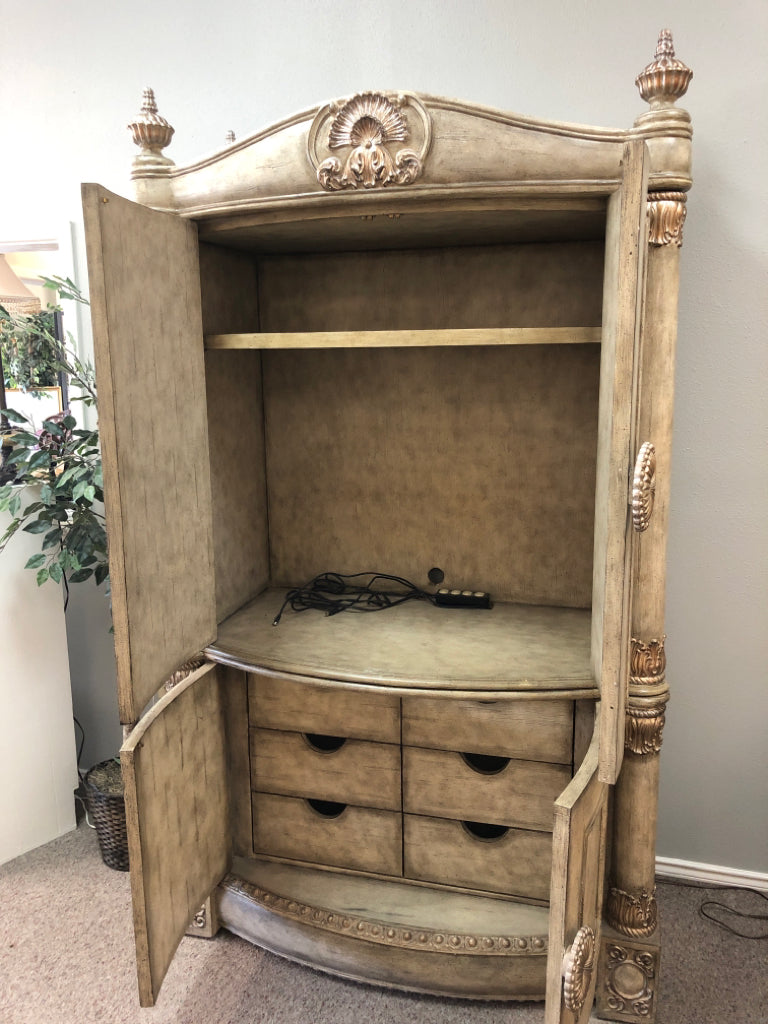 2 Piece Entertainment Armoire "The Platt Collection"