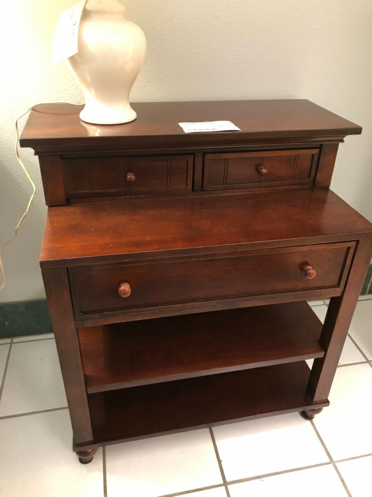 Chest with Drawer & Shelves