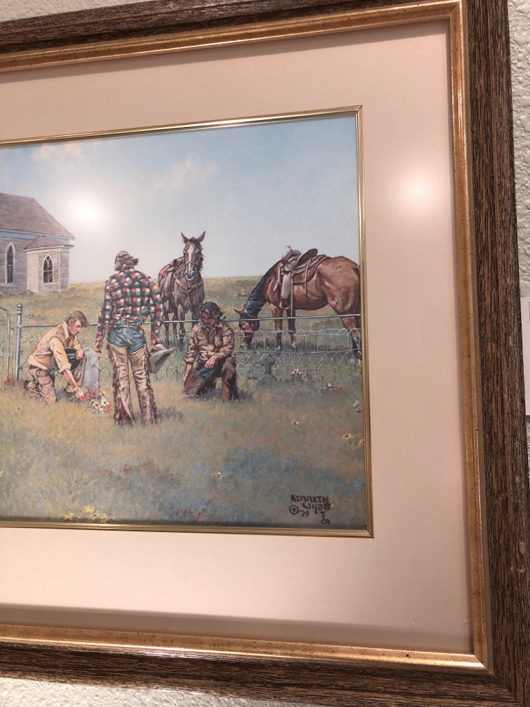 "Mama Liked the Wildflower" by Kenneth Wyatt