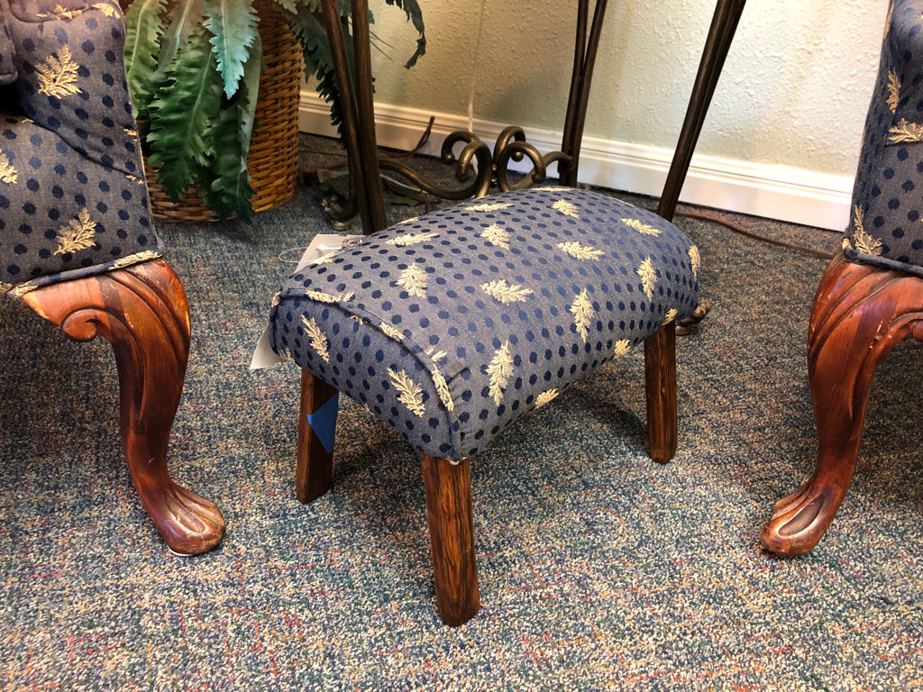 Blue Accent Stool