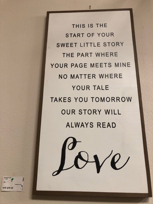 "...Love" Sign
