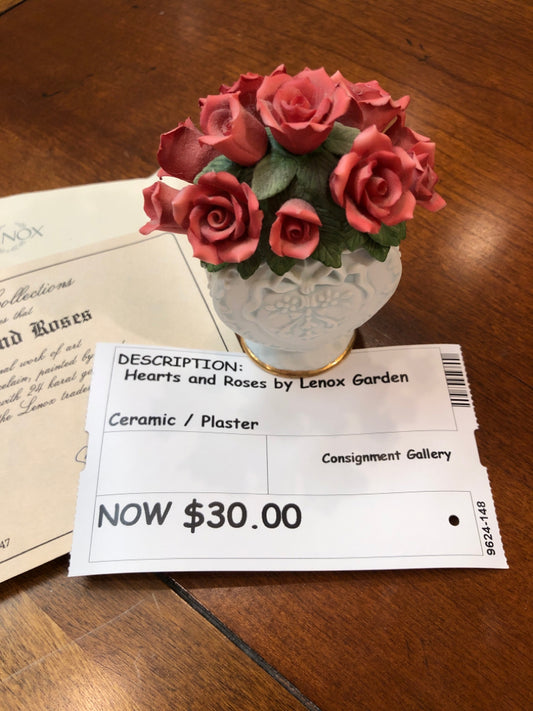 Hearts and Roses by Lenox Garden
