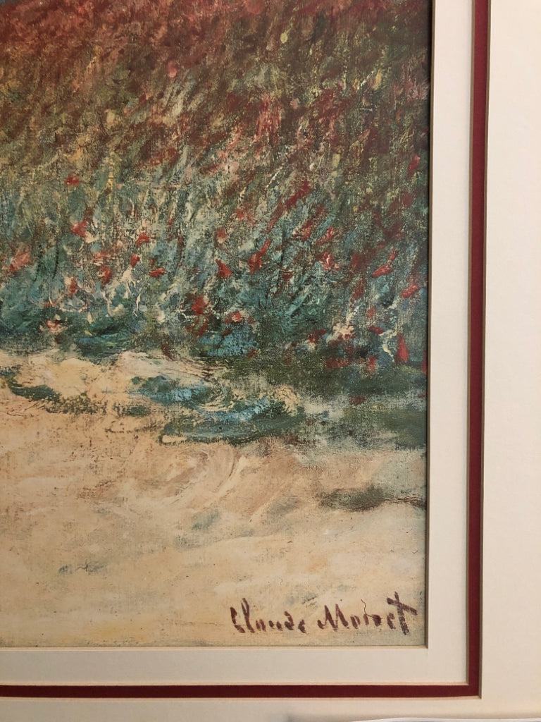 Beach Scene by Claude Monet
