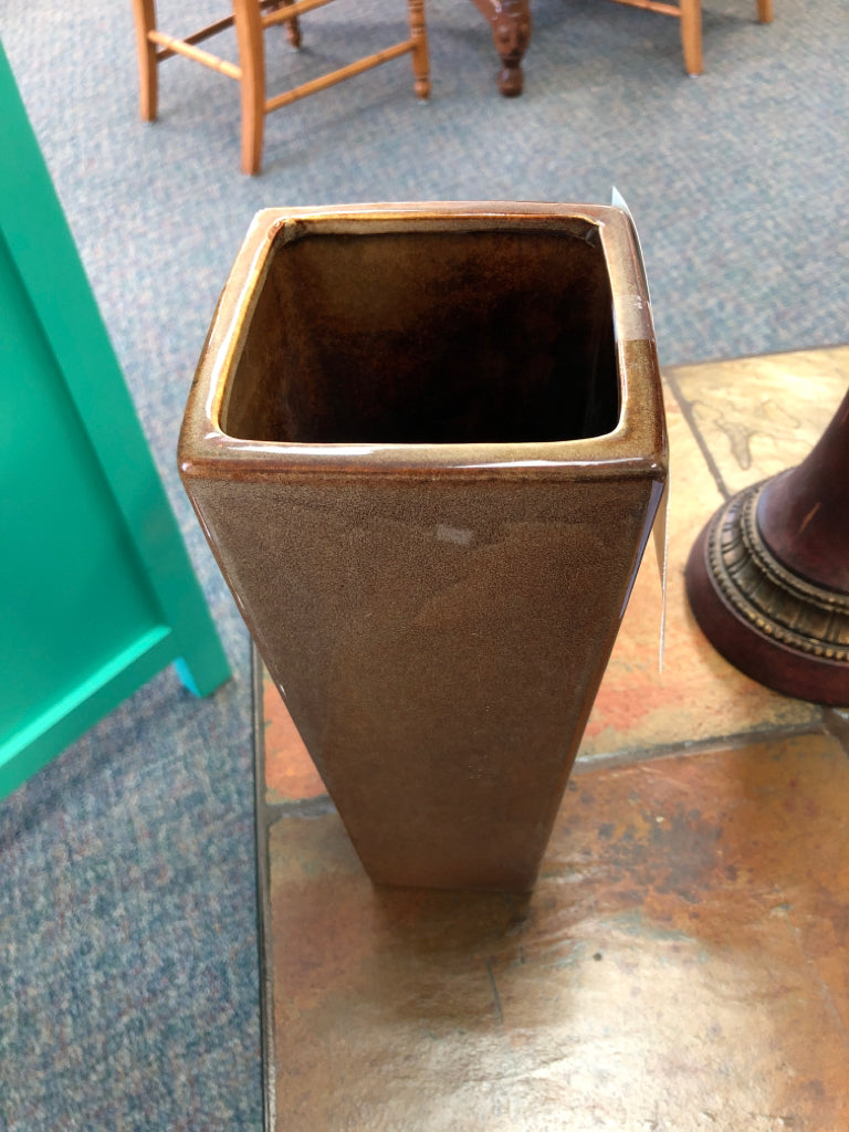 Brown Ceramic Vase