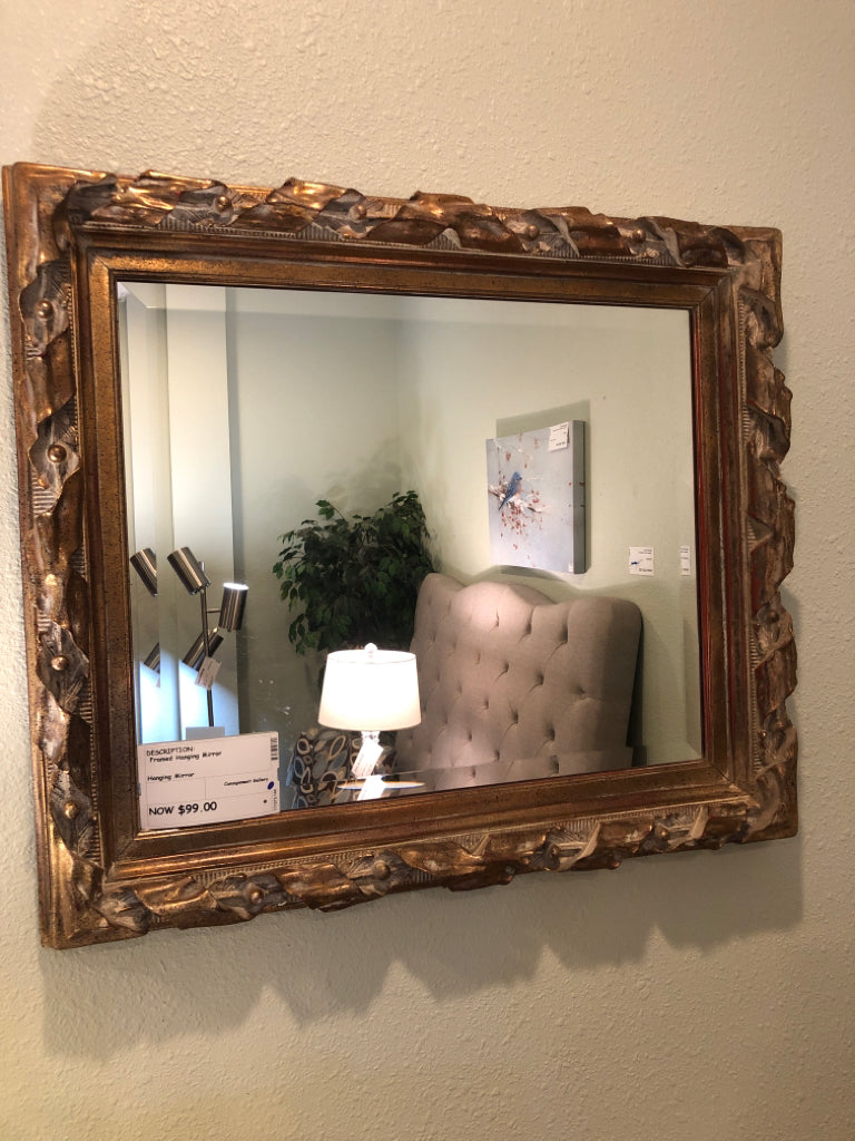 Framed Hanging Mirror