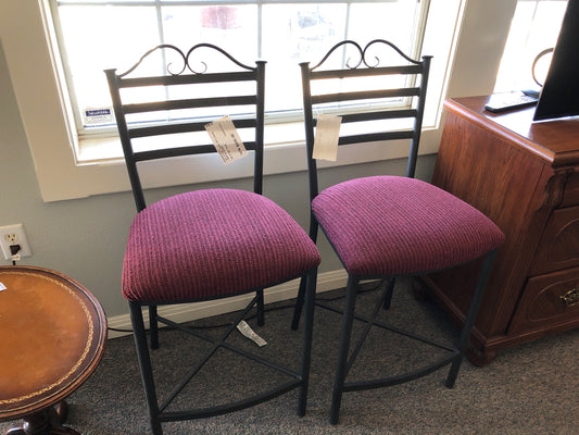 Set of 4 Bar Stools (25") Custom made for $1800