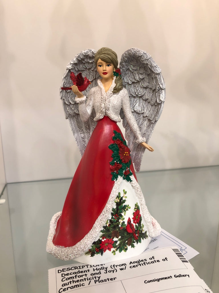 Decadent Holly (from Angles of Comfort and Joy) w/ certificate of authenticity