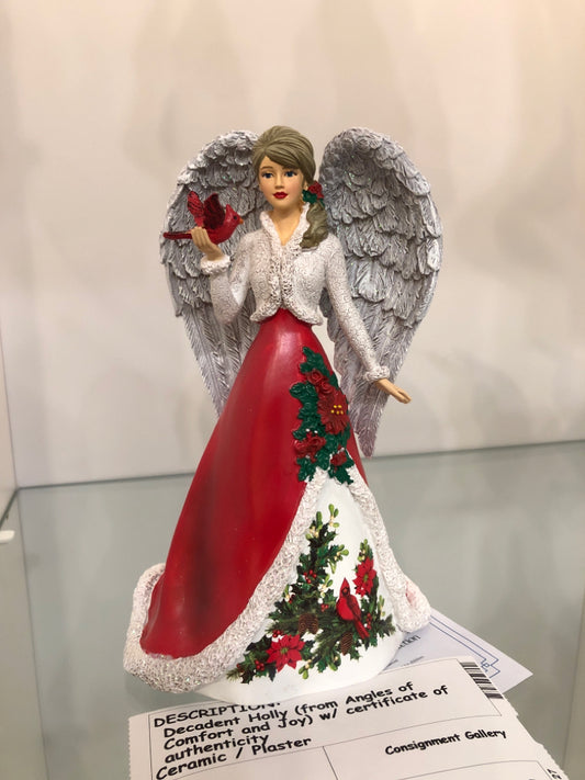 Decadent Holly (from Angles of Comfort and Joy) w/ certificate of authenticity