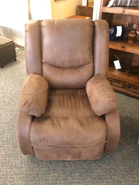 Brown Microfiber Recliner