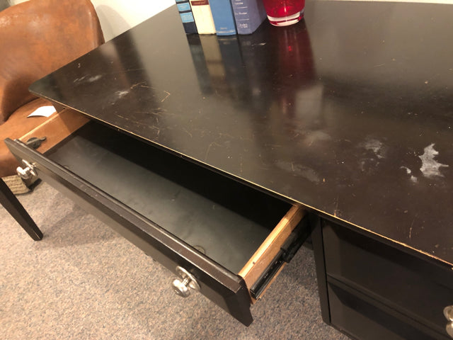 Black Ornate Desk (cosmetic damage on top)