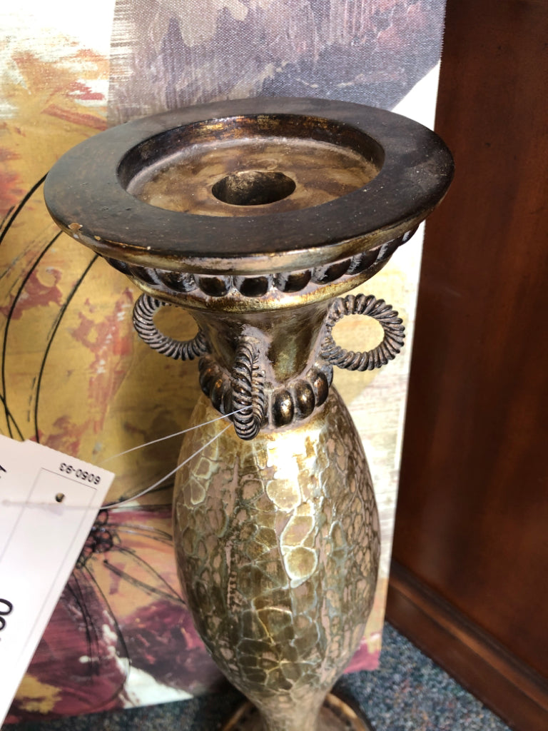 Gold Candle Holder