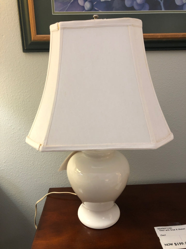 White Table Lamp