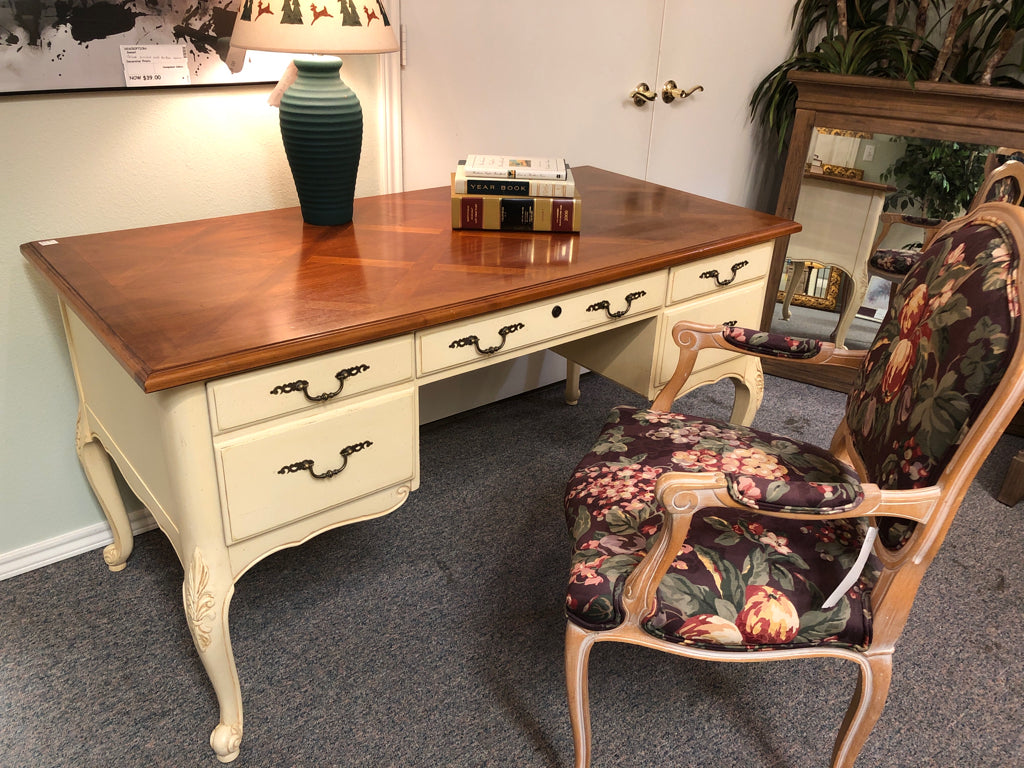 Ethan Allen White Desk