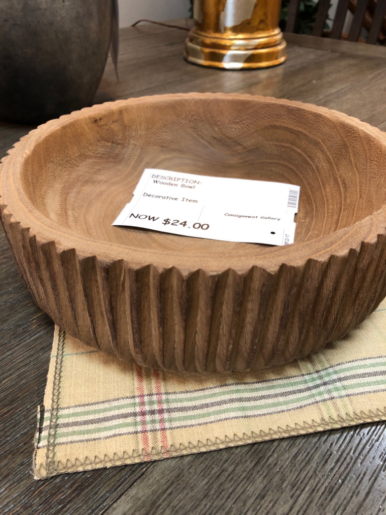 Wooden Bowl