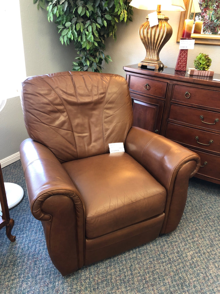 Brown Leather Chair