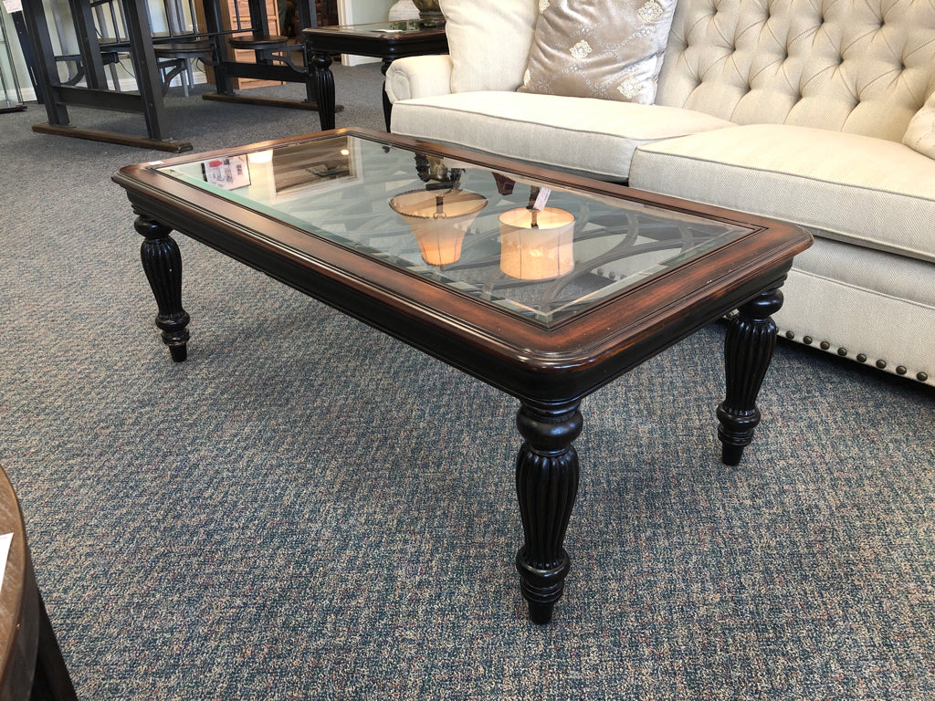 Coffee Table w/Glass Top