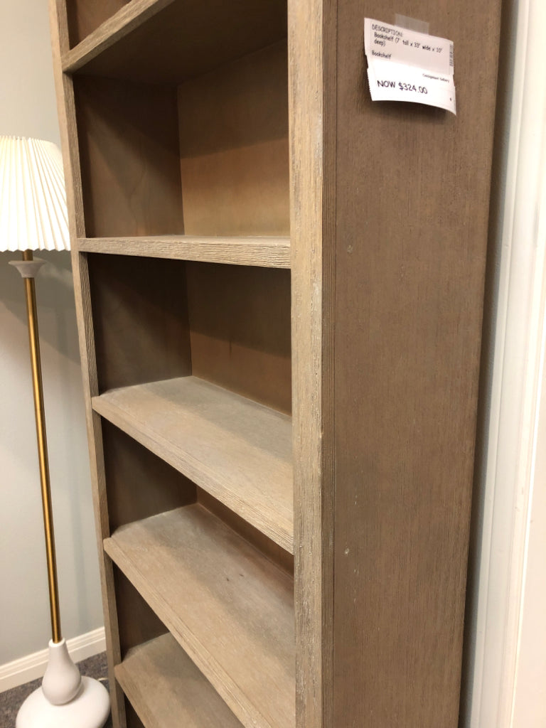 Bookshelf (7' tall x 33" wide x 10" deep)