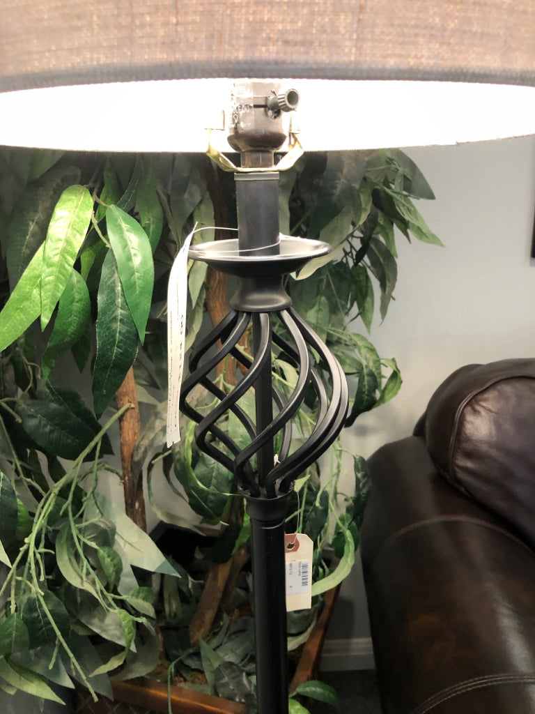 Metal Floor Lamp (2 available)