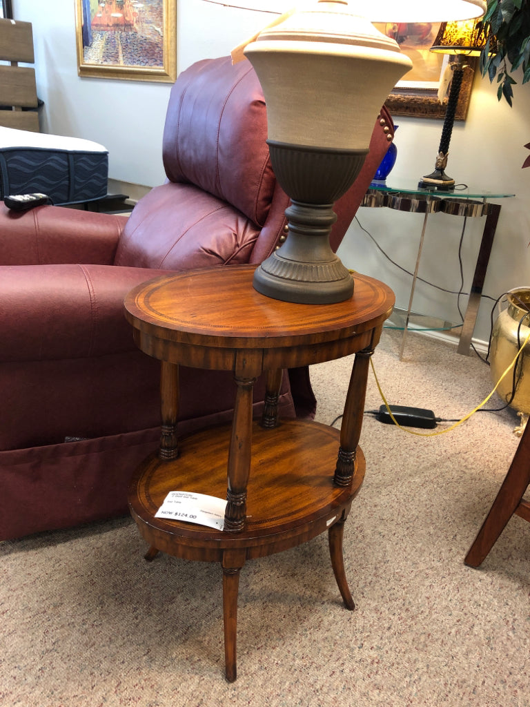 2 Shelf End Table