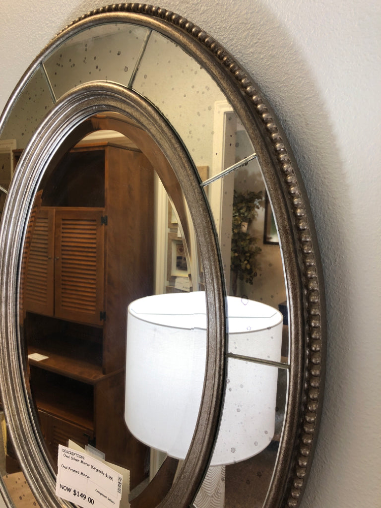 Oval Framed Mirror (originally $199) 2 available