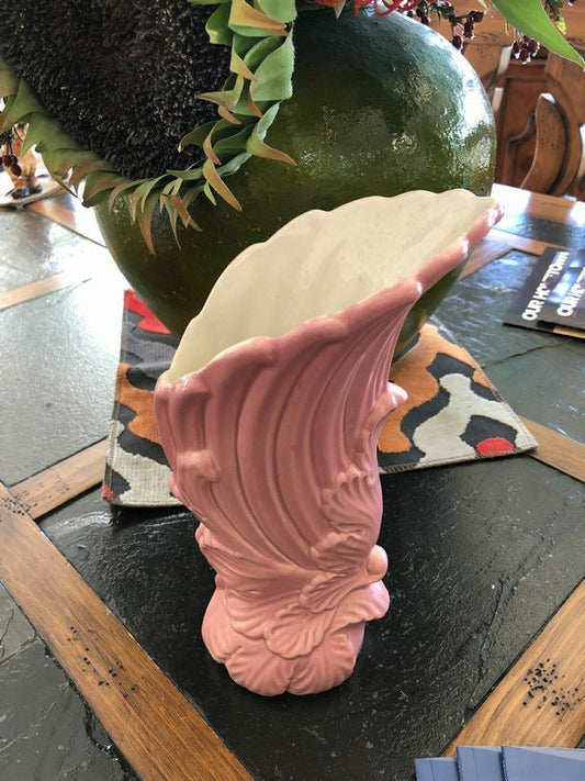 Pink Hull Vase
