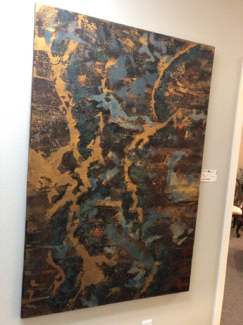 Large Mixed Colors Canvas (Uttermost)