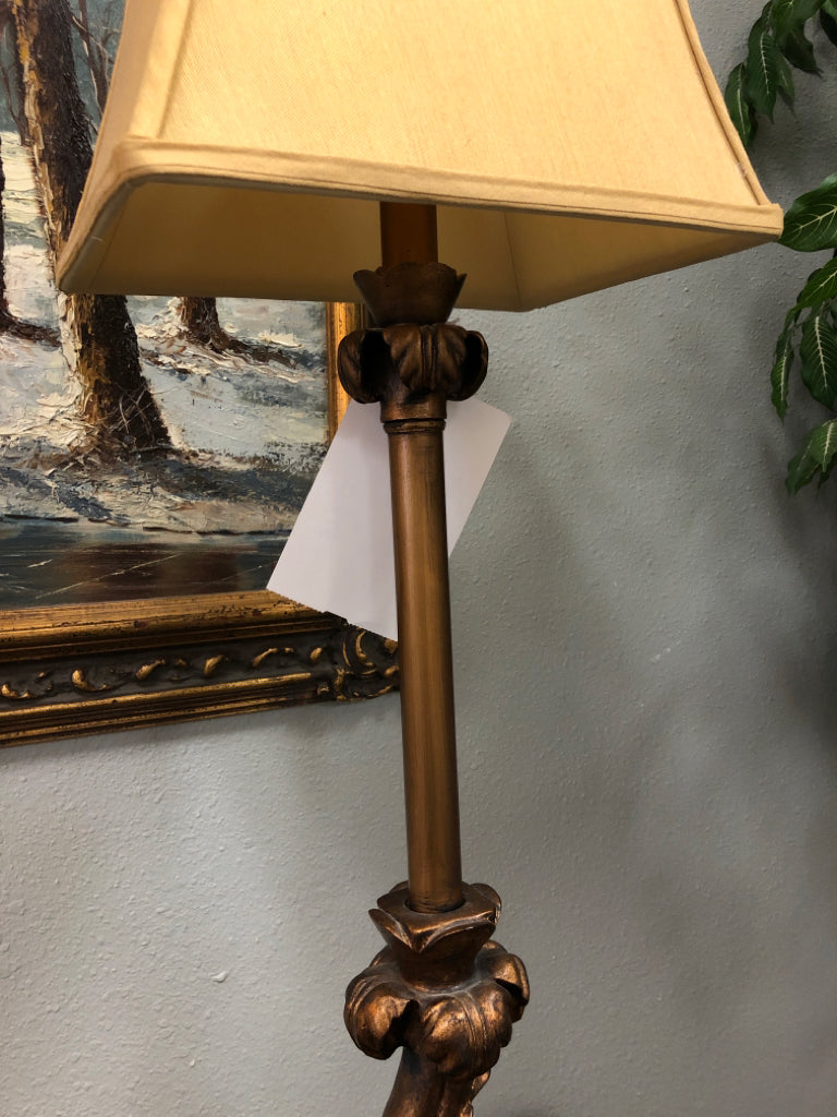 Buffet Lamp with Black Base (2 available)