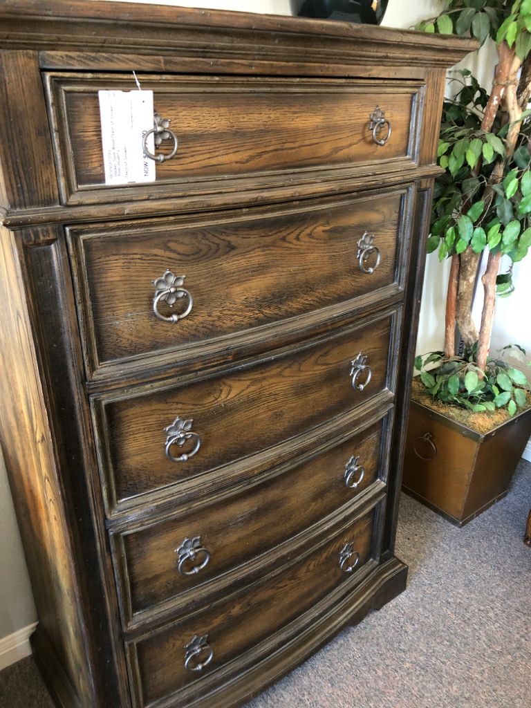 Hooker Dark Wood Chest of Drawers from Haverty's